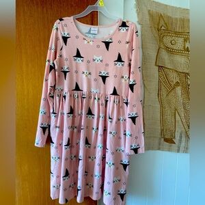 NWOT Hanna Andersson Witch cat dress size 150